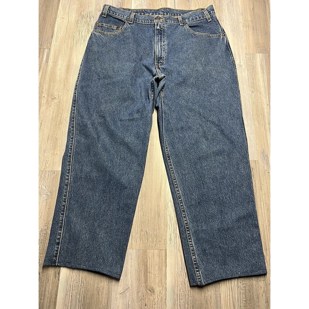 Vtg 90s Levi's 545 Loose Fit Straight Leg Jeans Gold Tab 38x32 Baggy‎